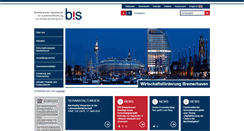 Desktop Screenshot of bis-bremerhaven.de
